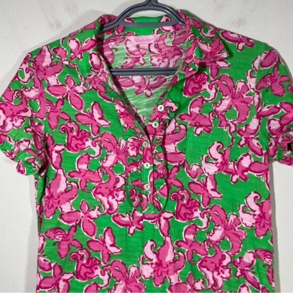 Lilly Pulitzer Carolyn Butterfly Flutter Dress Size XS - Picture 4 of 6
